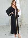 Black Wedding Kaftan