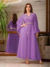 Dark Purple Kaftan
