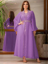 Dark Purple Kaftan