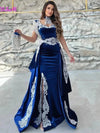 Electric Blue Kaftan