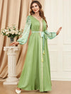 Green Hlel Kaftan