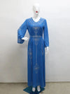 Jawhara Blue Kaftan
