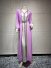 Pastel Mauve Kaftan