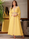 Pastel Yellow Kaftan