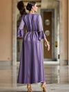 Purple Moroccan Kaftan