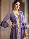 Purple Moroccan Kaftan