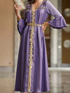 Purple Moroccan Kaftan
