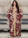 Red and Gold Kaftan