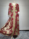 Red and Gold Kaftan