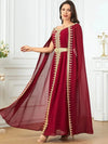 Red Wedding Kaftan