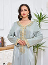 Silver Gray Kaftan