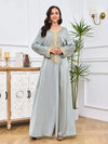 Silver Gray Kaftan