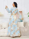 Silver White Kaftan