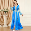 Simple Blue Kaftan