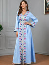 Turquoise Blue Kaftan