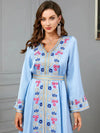 Turquoise Blue Kaftan